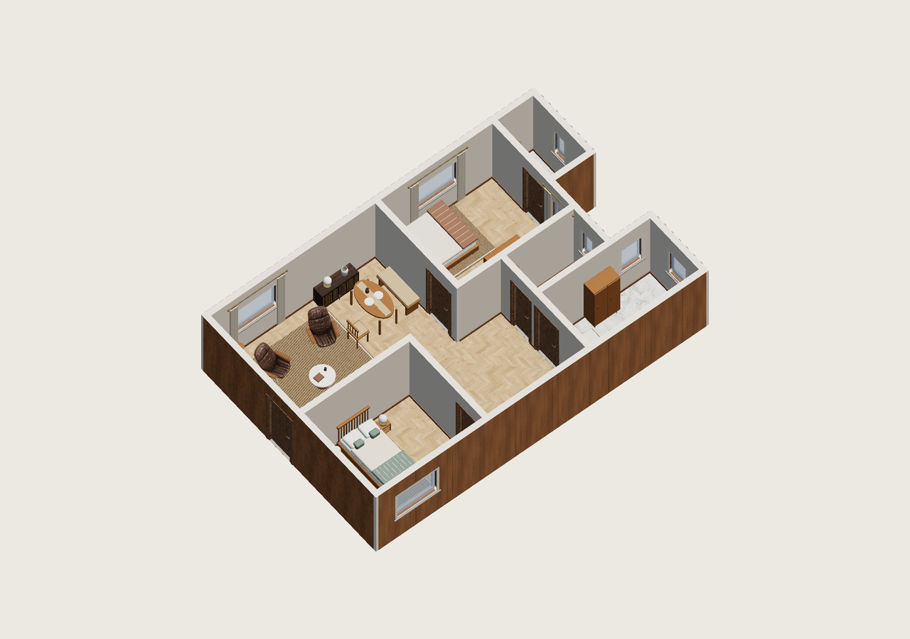 Toda la vivienda · Con muebles