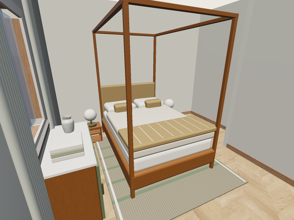 Room 4 (furnished) · Con muebles