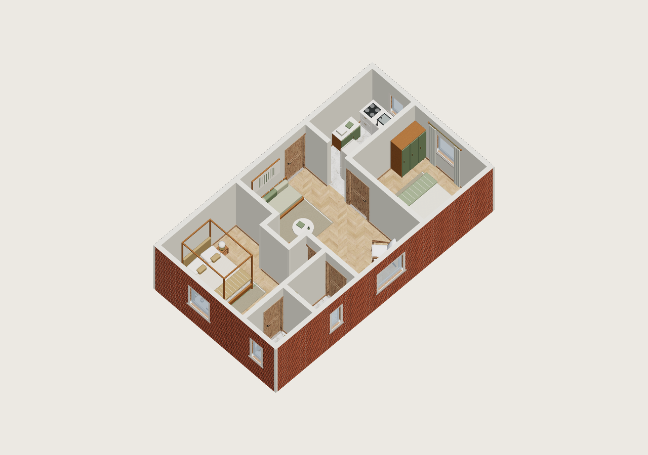 Toda la vivienda · Con muebles