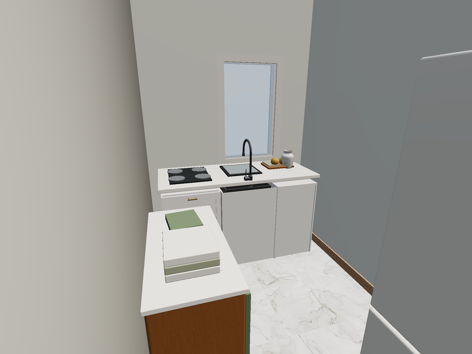 Room 1 (furnished) · Con muebles