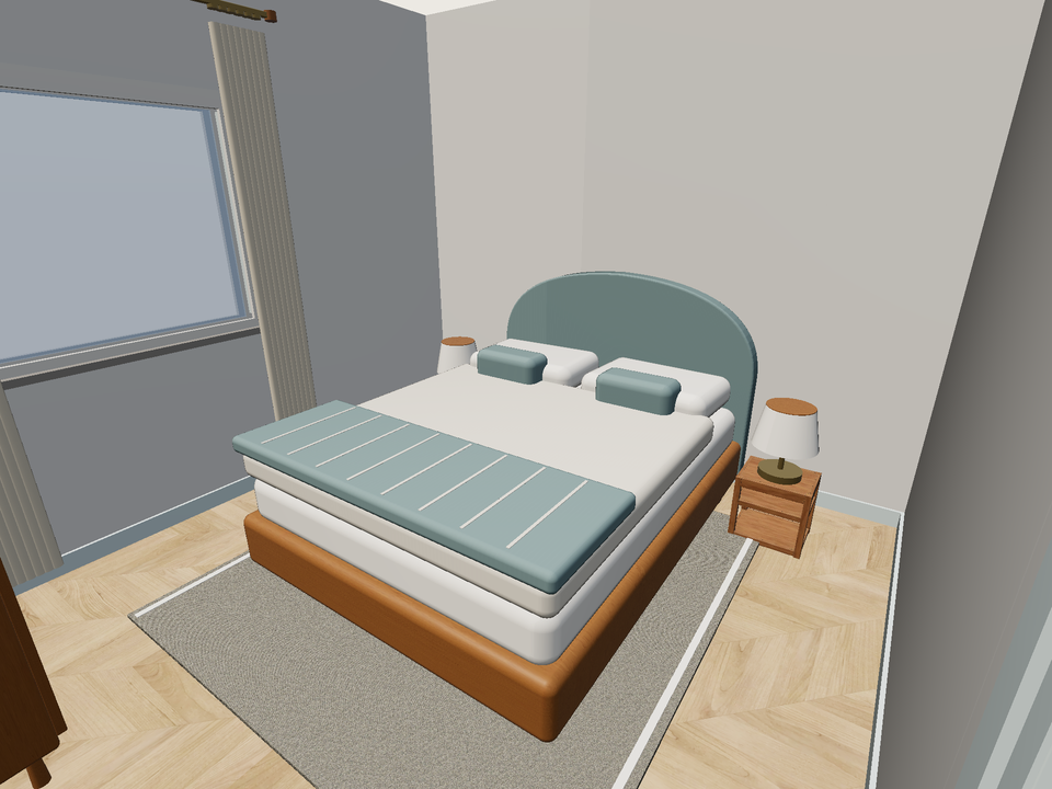 Room 3 (furnished) · Con muebles