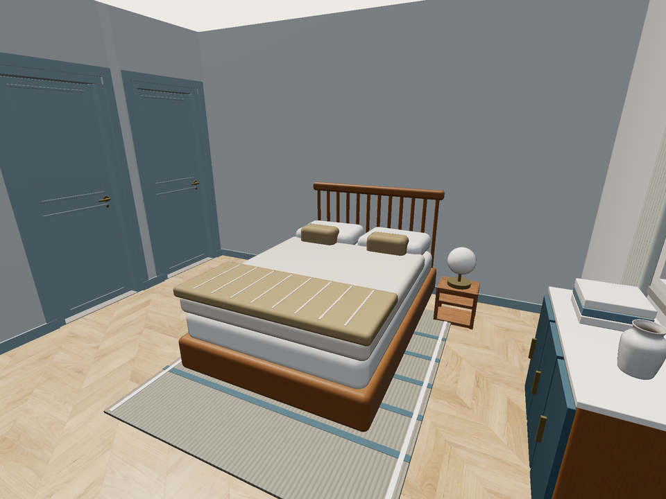 Room 2 (furnished) · Con muebles