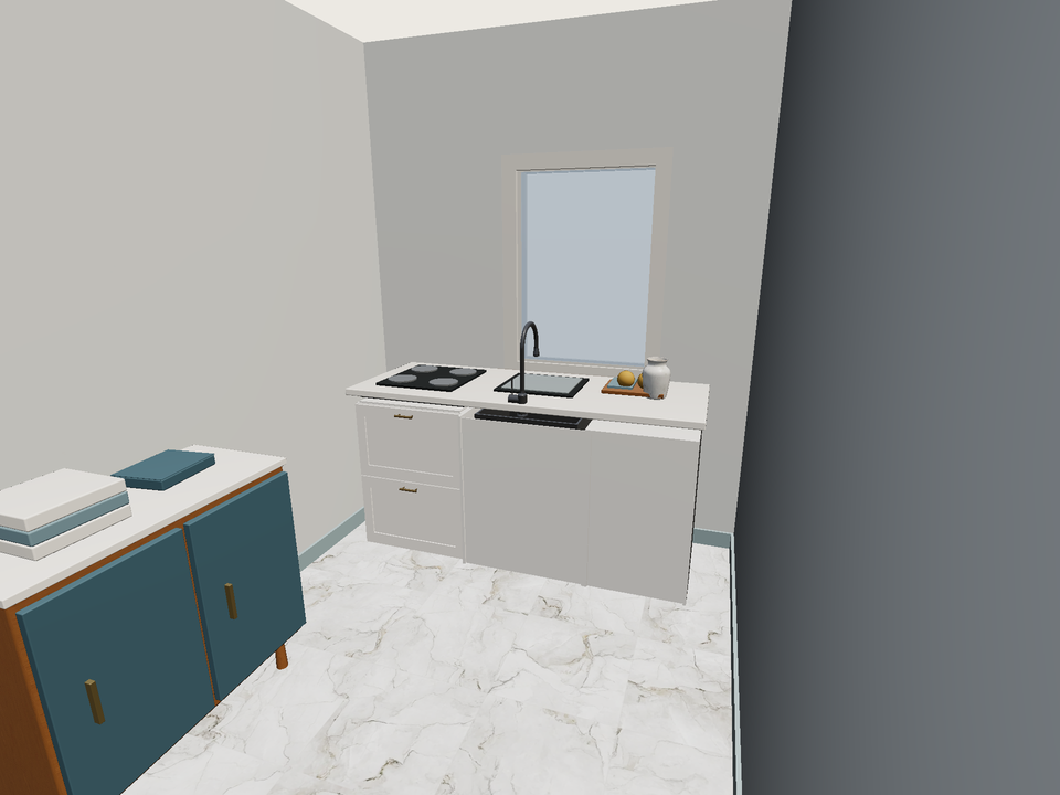 Room 1 (furnished) · Con muebles