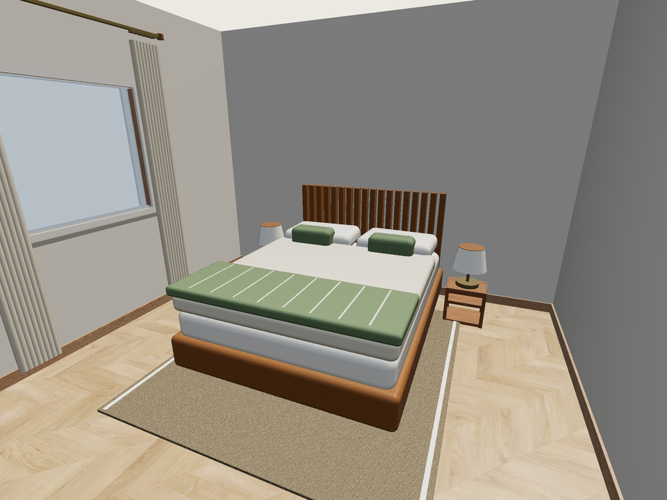 Room 4 (furnished) · Con muebles