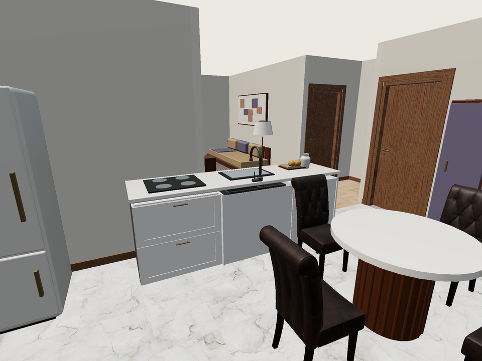 Room 1 (furnished) · Con muebles