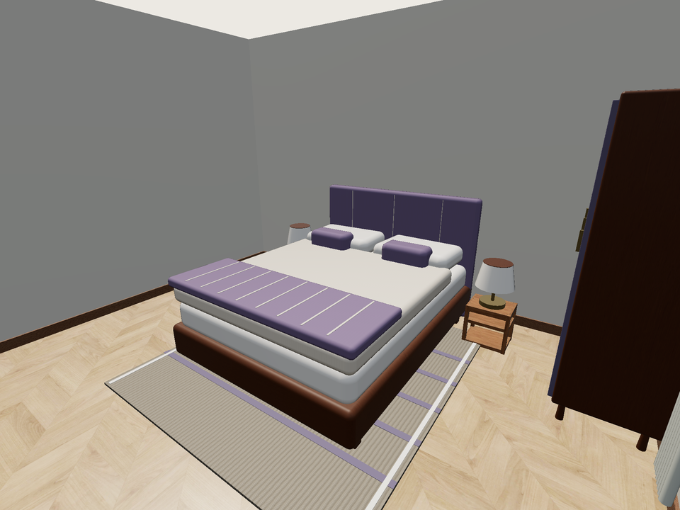 Room 2 (furnished) · Con muebles