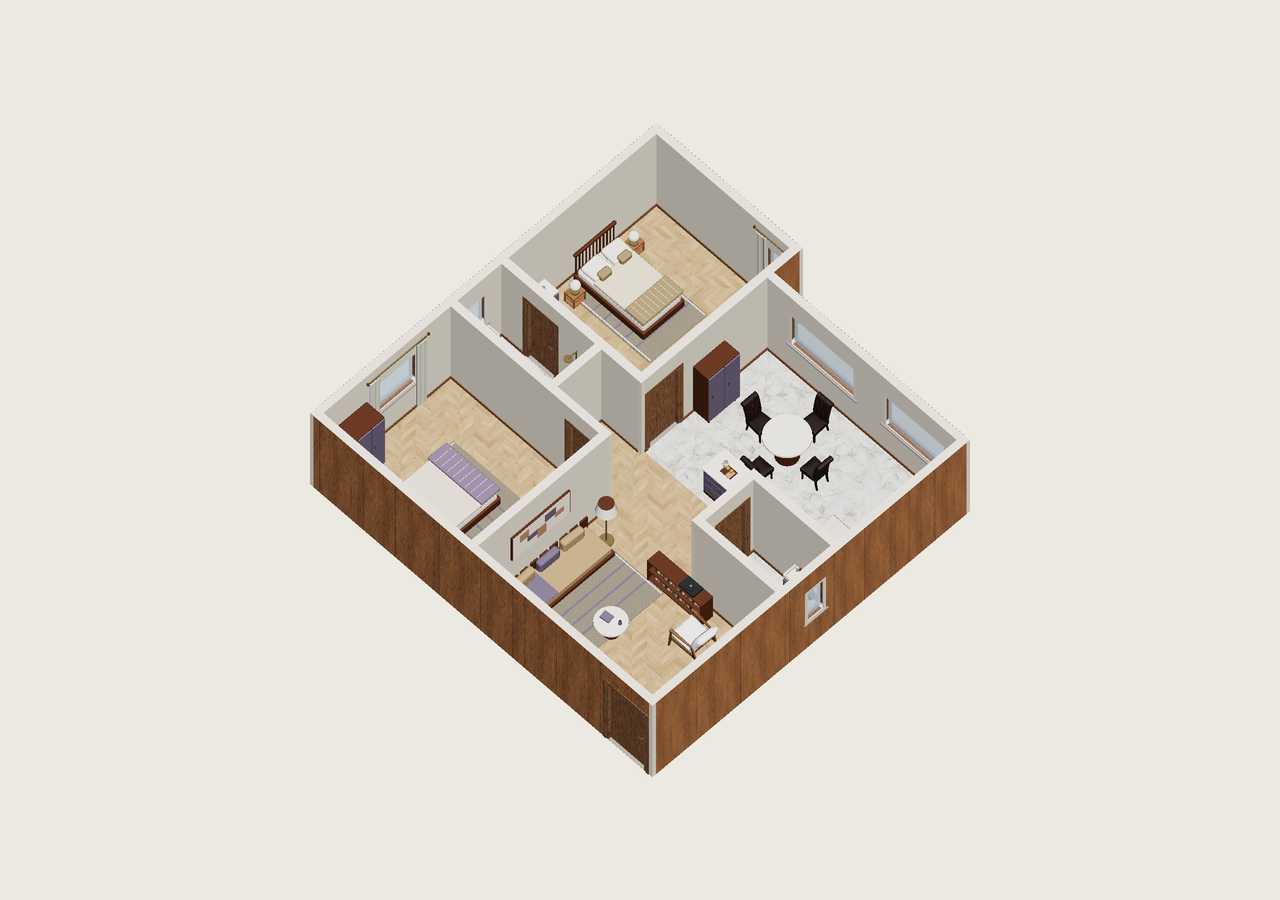 Toda la vivienda · Con muebles