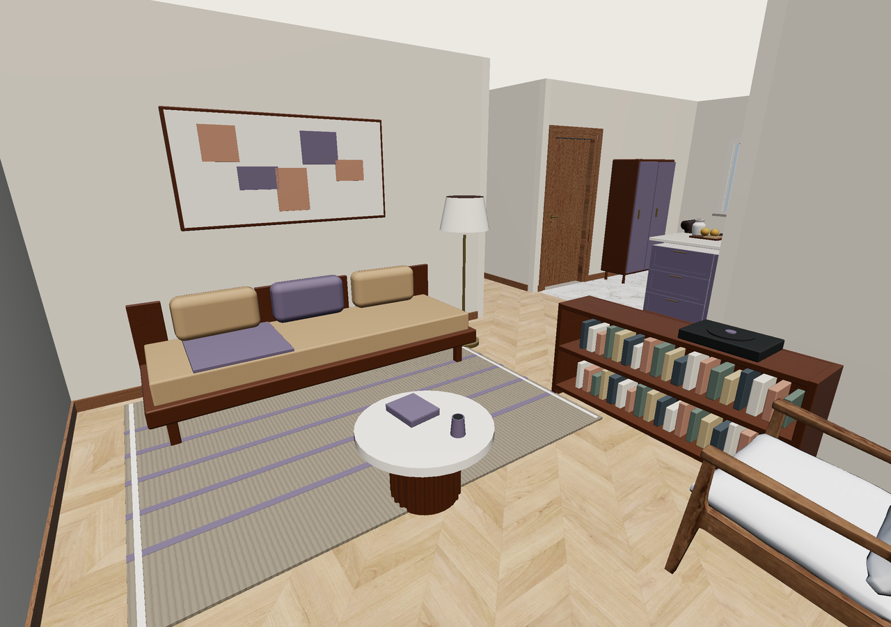 Room 4 (furnished) · Con muebles