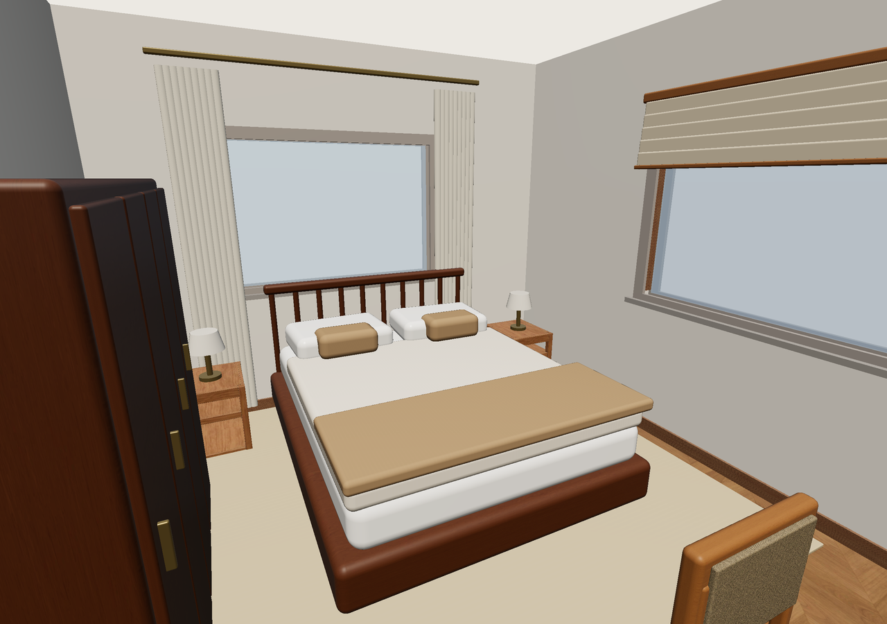 Room 2 (furnished) · Con muebles