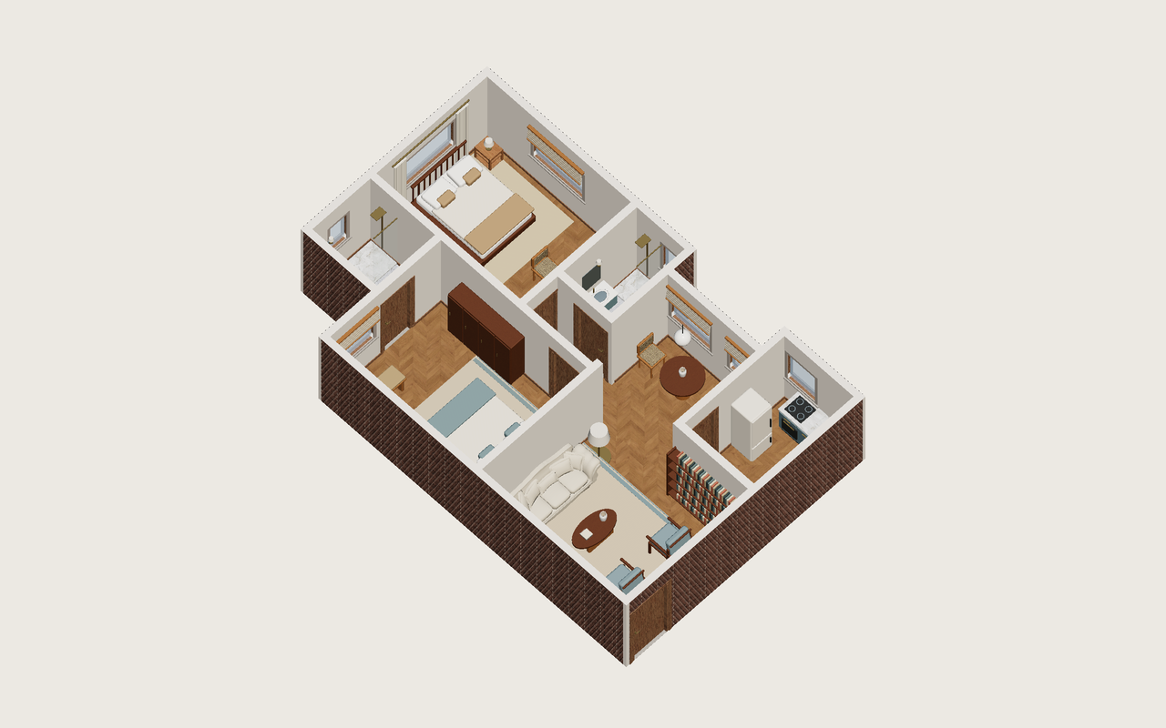 Toda la vivienda · Con muebles