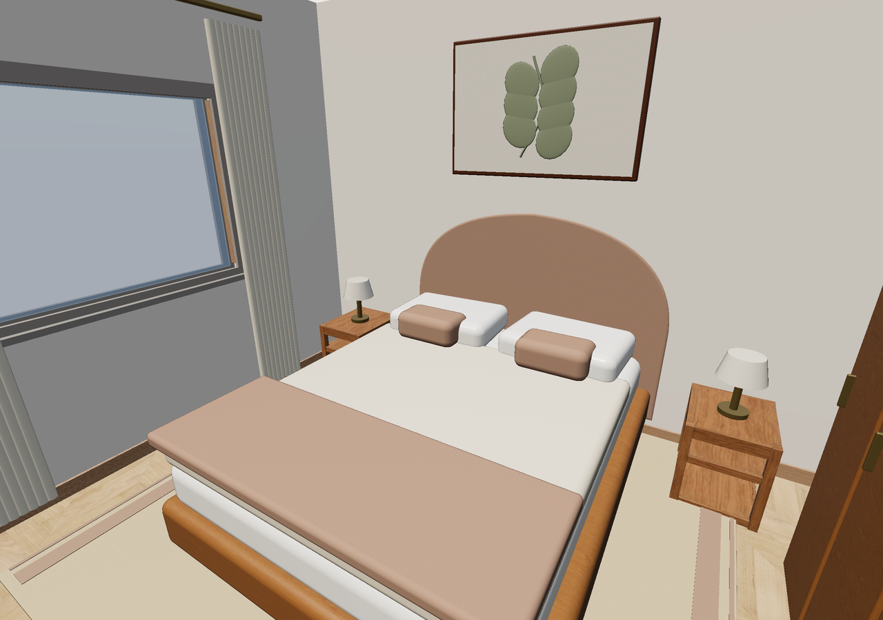 Room 2 (furnished) · Con muebles