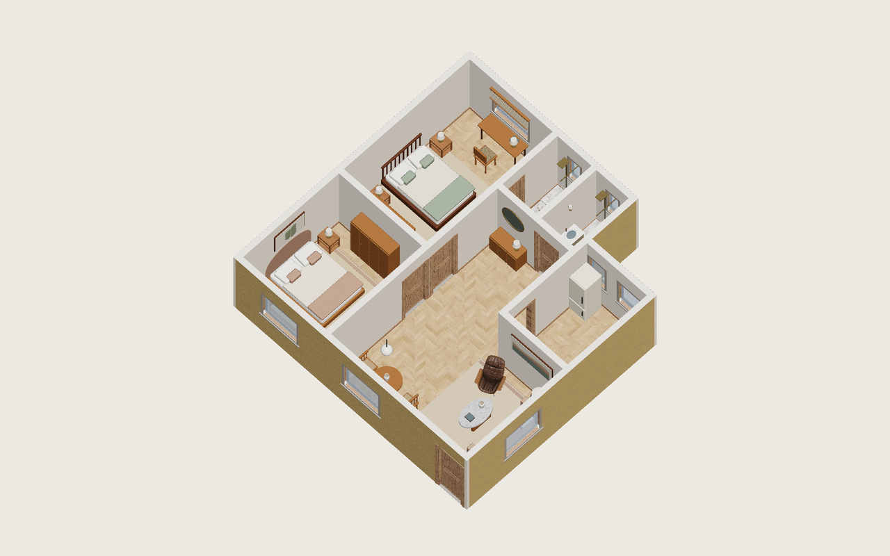 Toda la vivienda · Con muebles