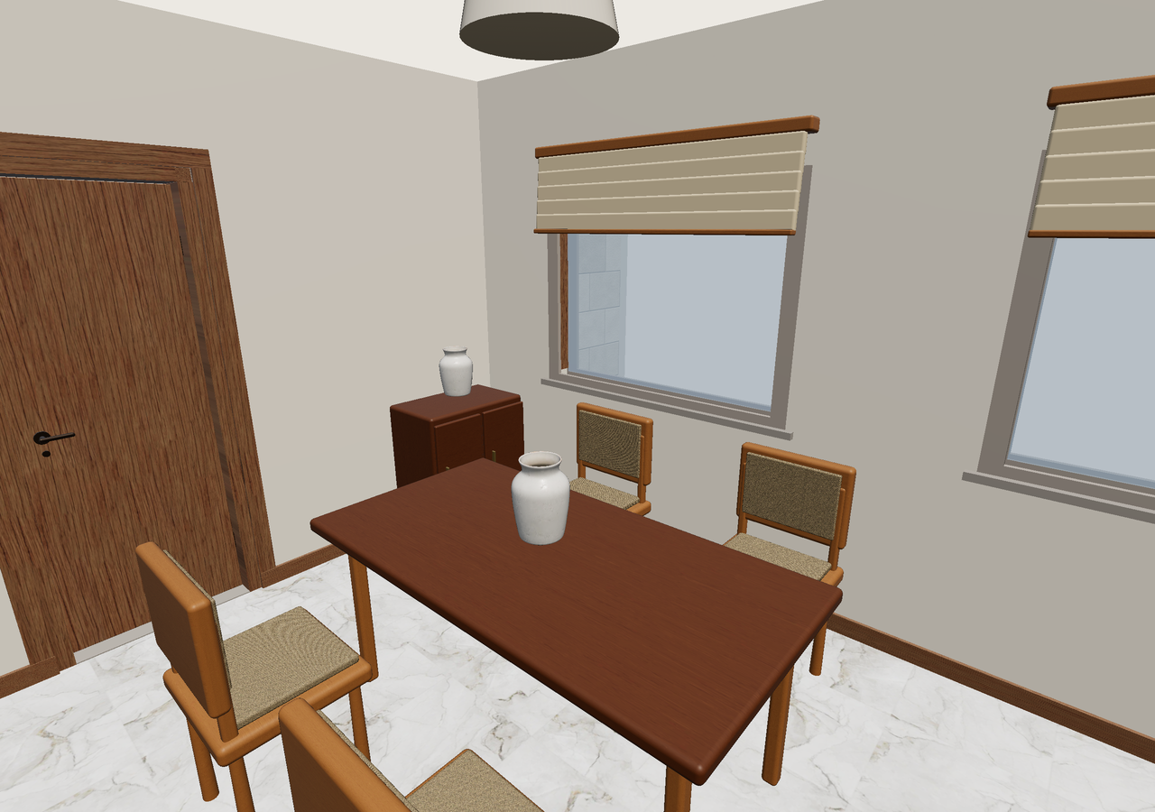 Room 1 (furnished) · Con muebles
