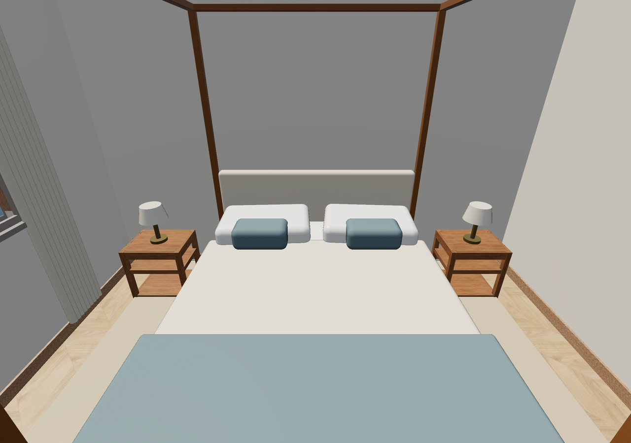 Room 2 (furnished) · Con muebles
