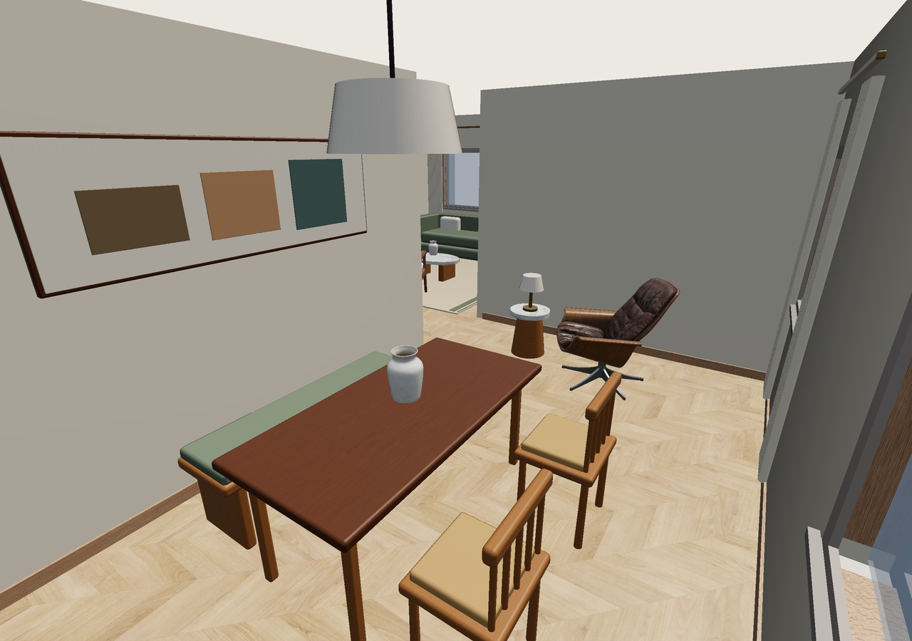 Room 4 (furnished) · Con muebles
