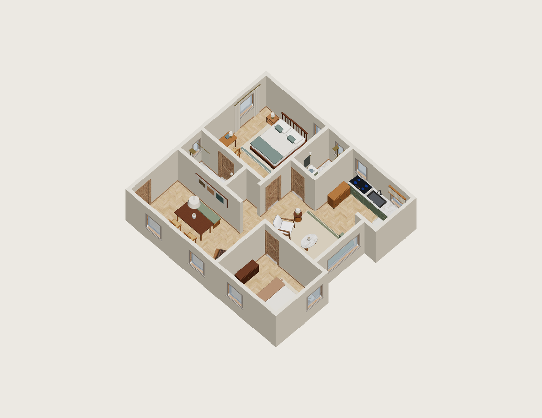 Toda la vivienda · Con muebles