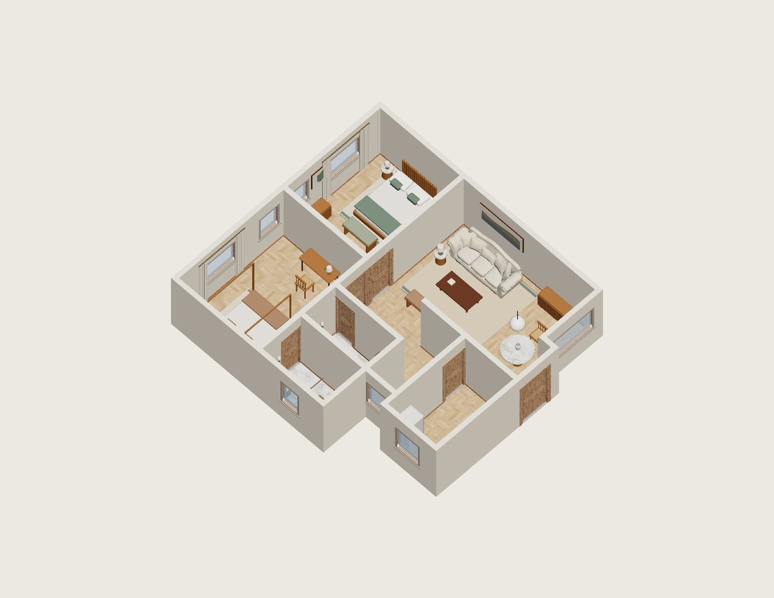 Toda la vivienda · Con muebles