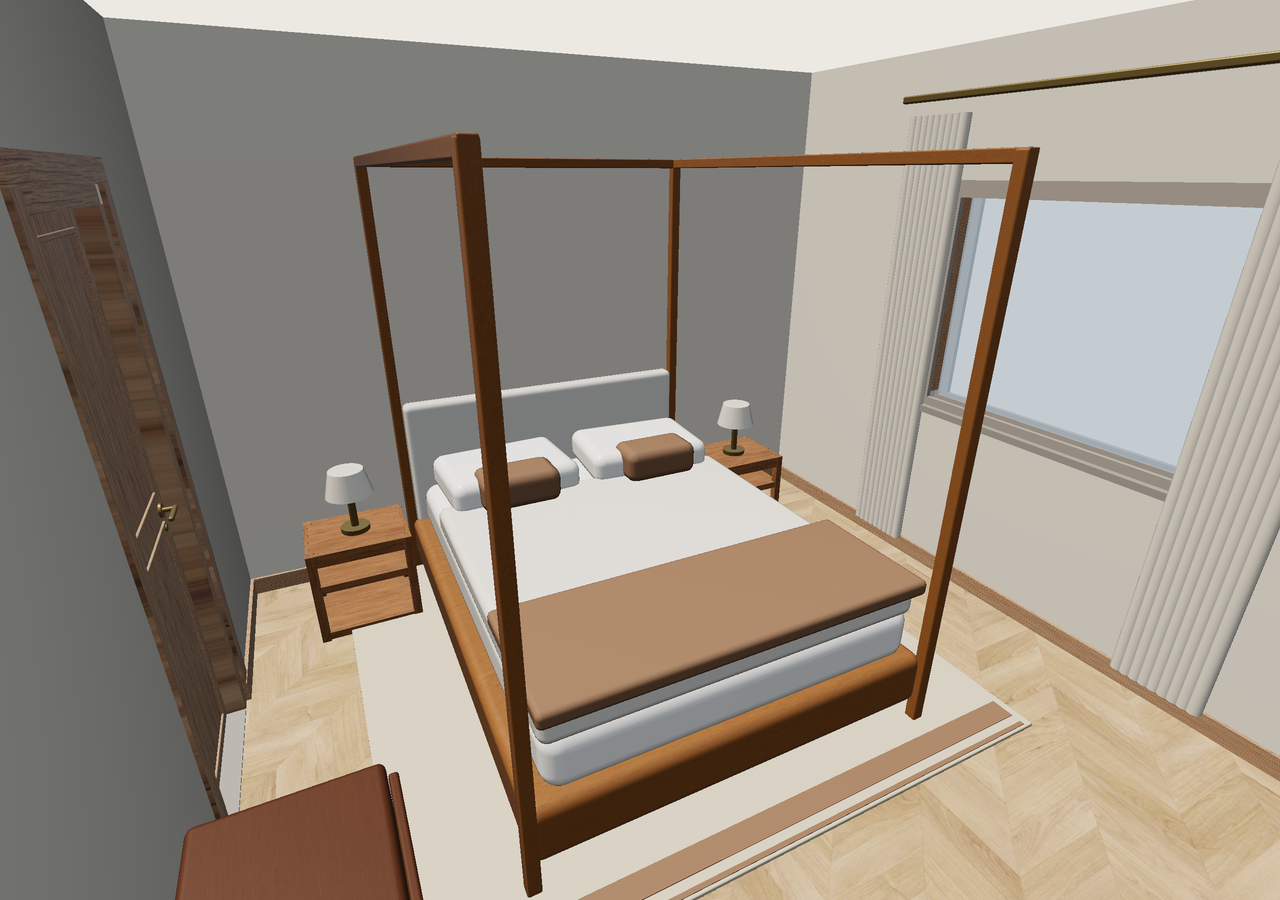 Room 1 (furnished) · Con muebles