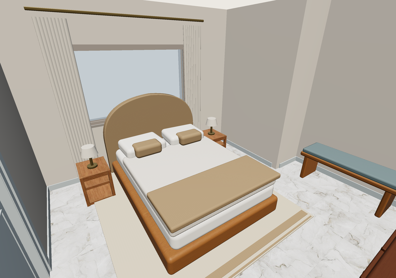 Room 2 (furnished) · Con muebles