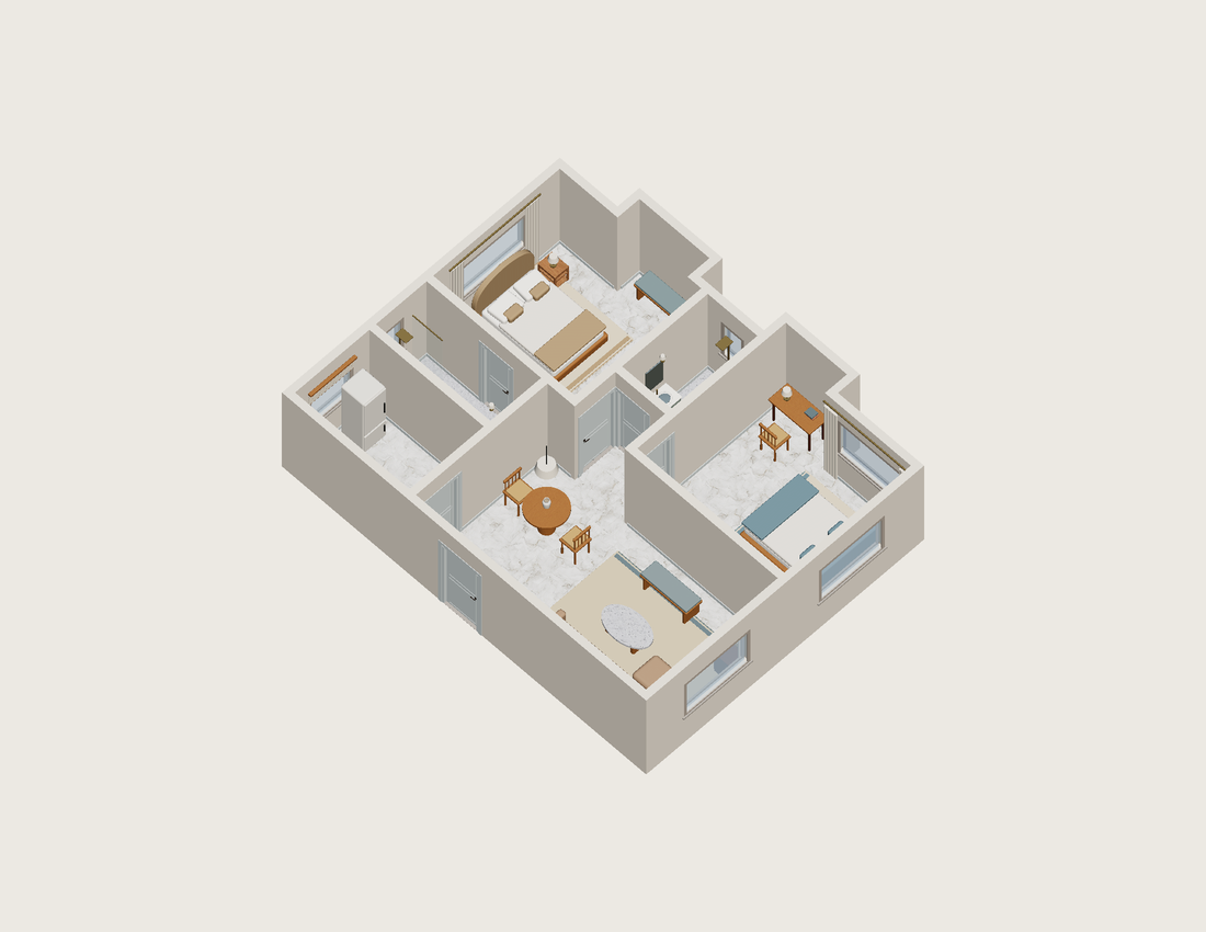 Toda la vivienda · Con muebles
