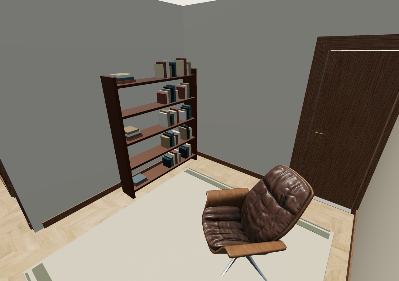 Room 1 (furnished) · Con muebles
