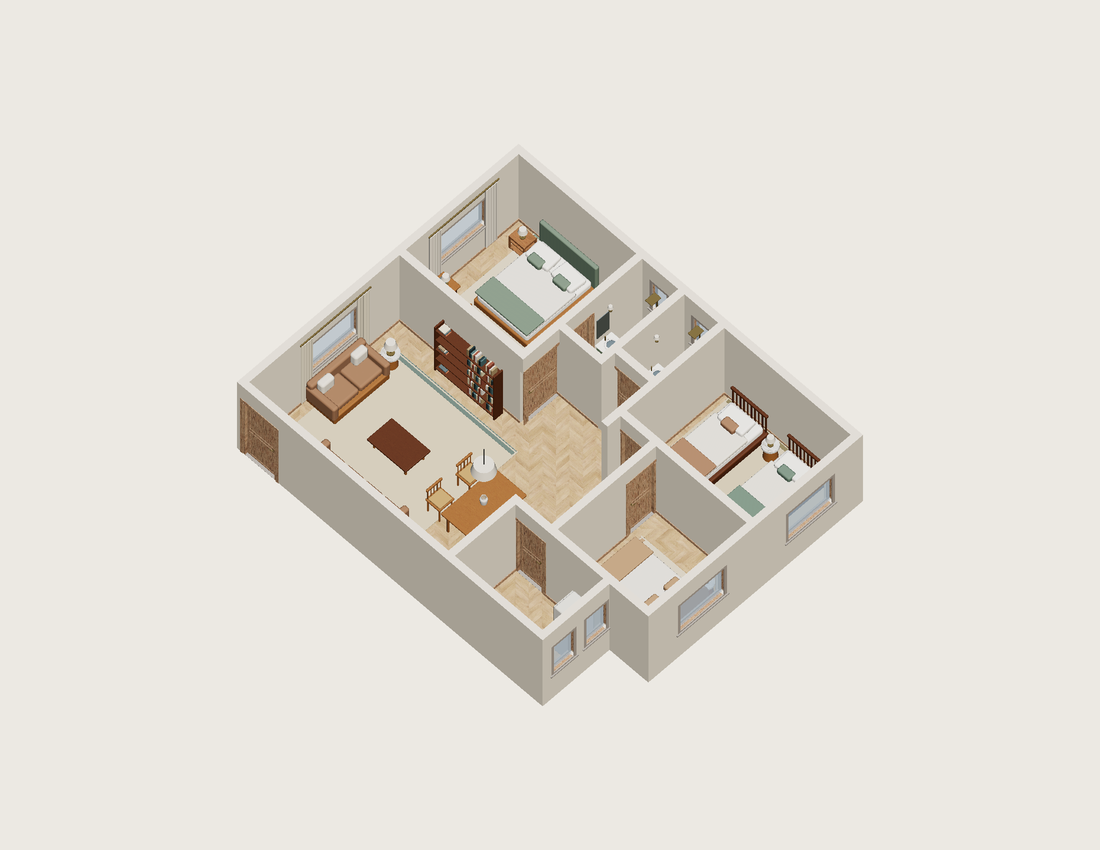 Toda la vivienda · Con muebles