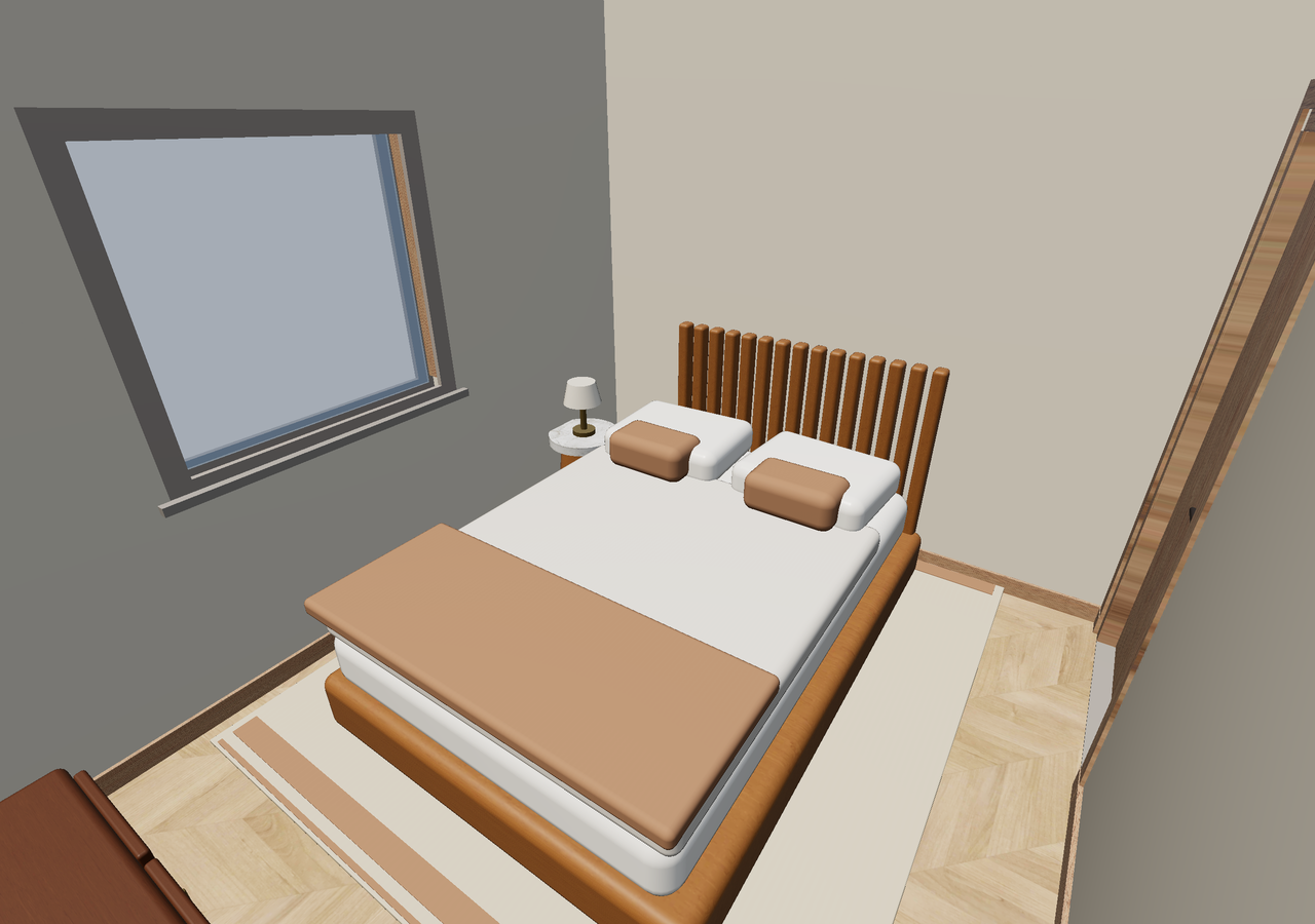 Room 3 (furnished) · Con muebles