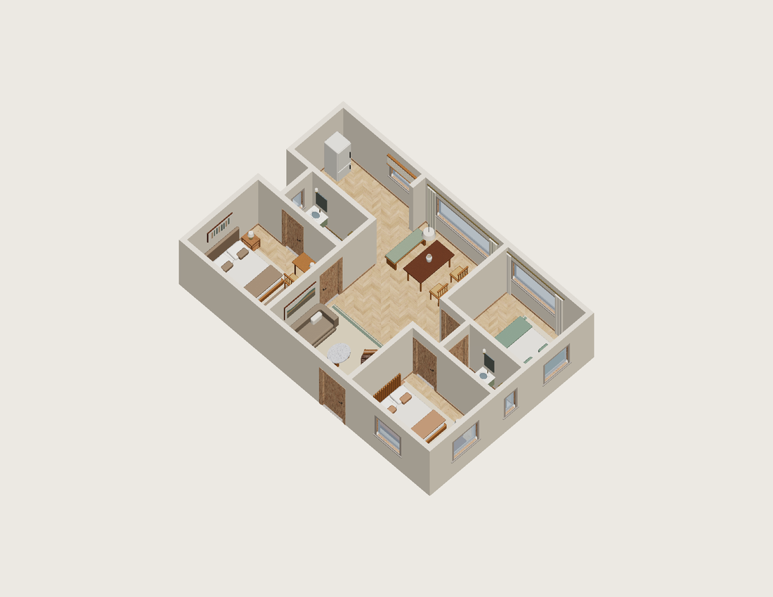 Toda la vivienda · Con muebles