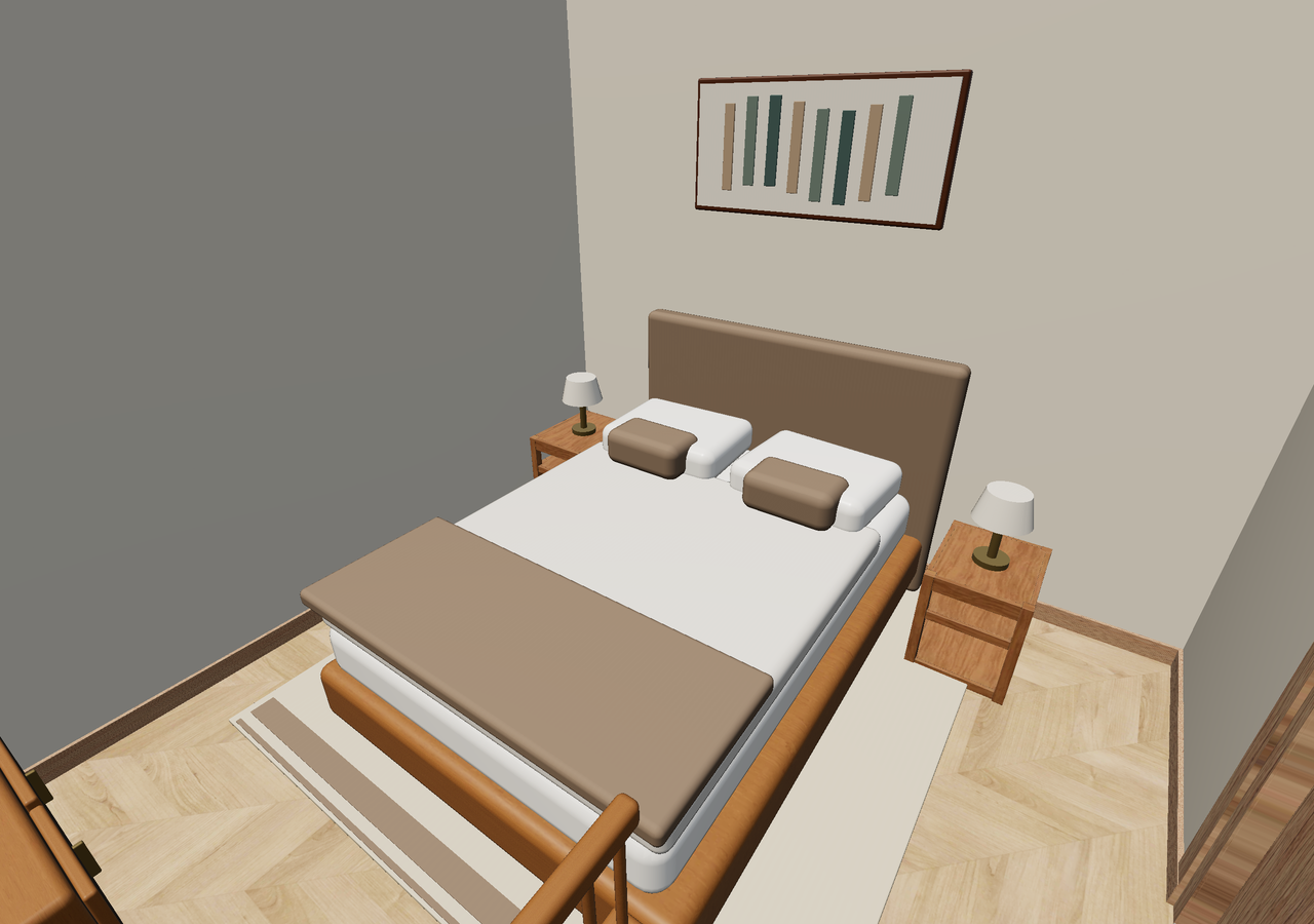 Room 1 (furnished) · Con muebles