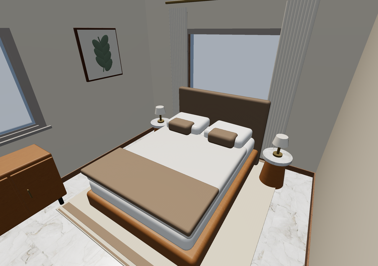 Room 1 (furnished) · Con muebles