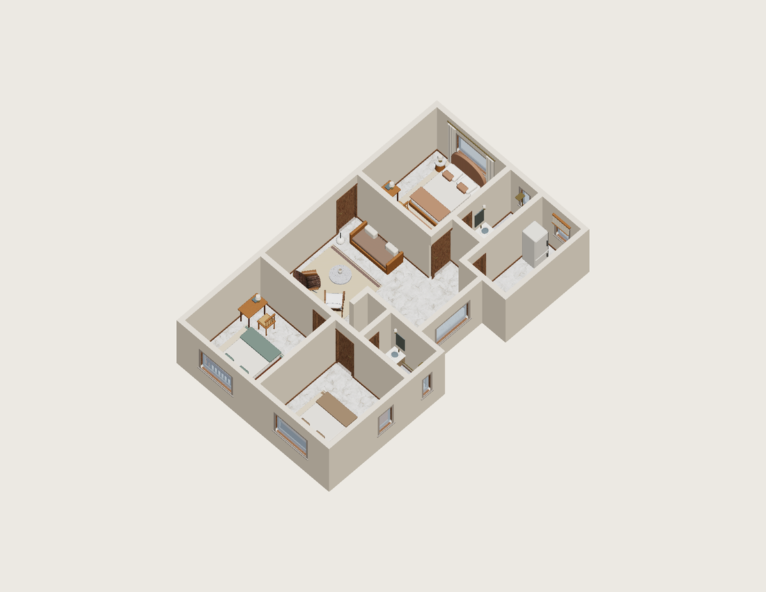 Toda la vivienda · Con muebles