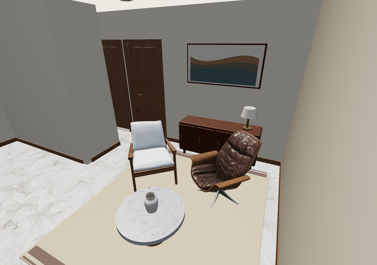 Room 4 (furnished) · Con muebles
