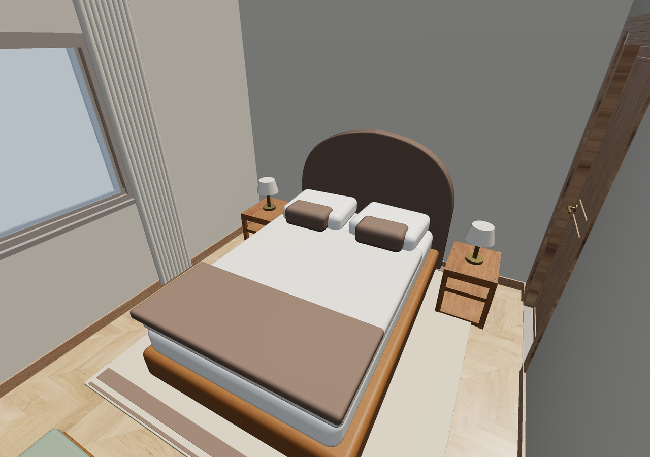Room 3 (furnished) · Con muebles
