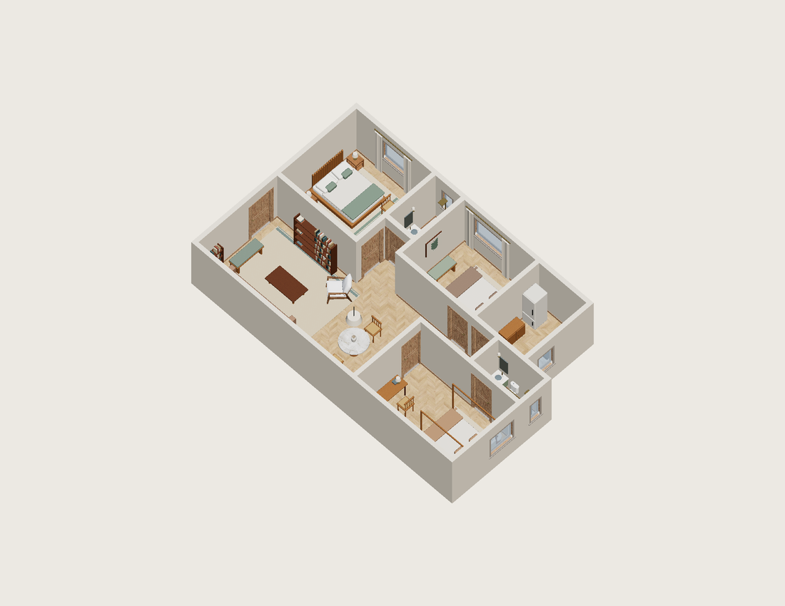 Toda la vivienda · Con muebles