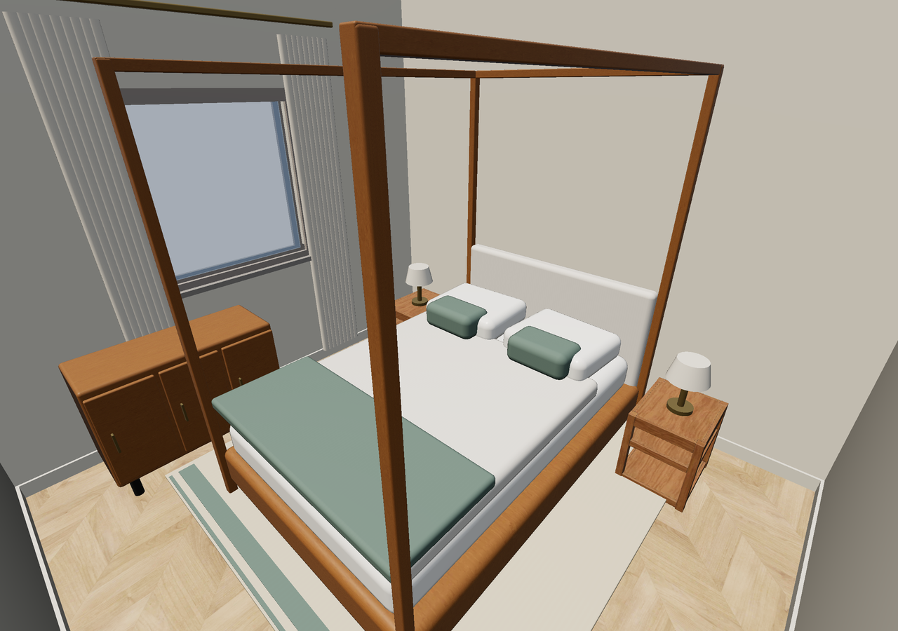 Room 4 (furnished) · Con muebles