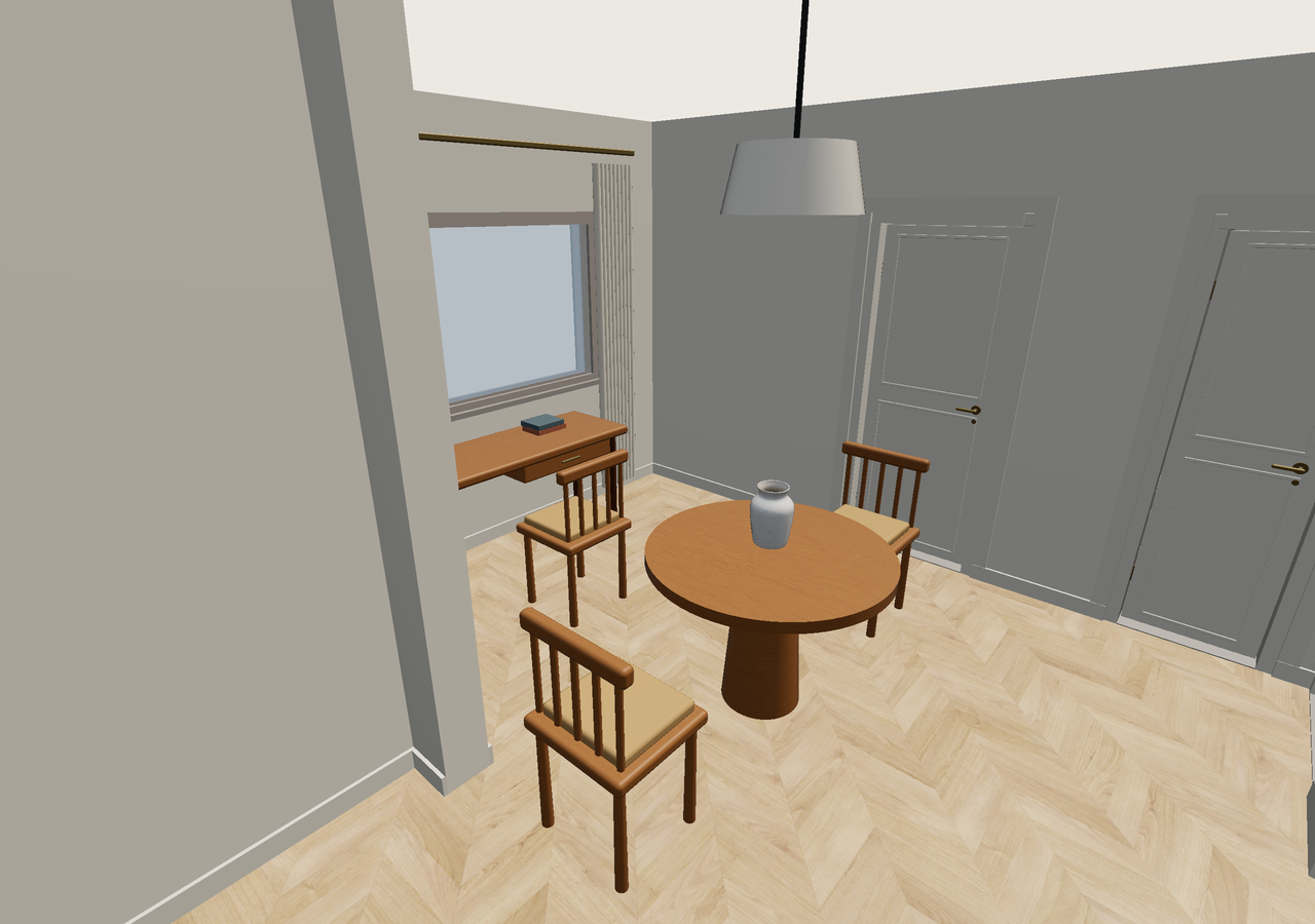 Room 1 (furnished) · Con muebles
