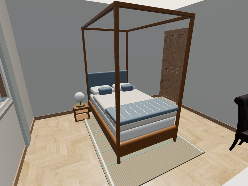 Room 2 (furnished) · Con muebles