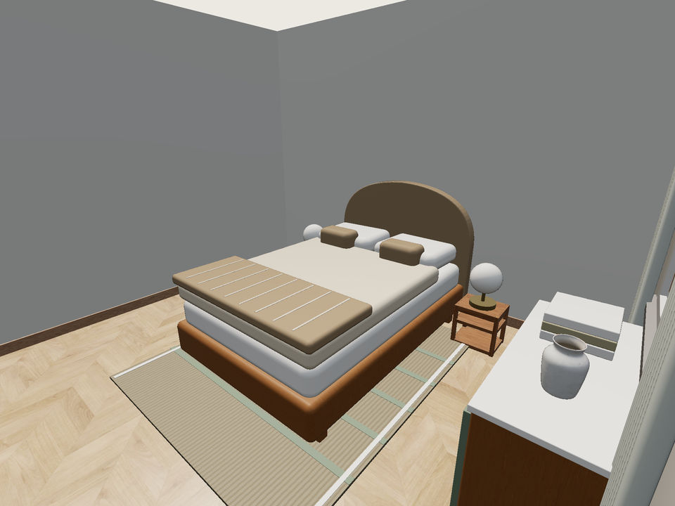 Room 1 (furnished) · Con muebles