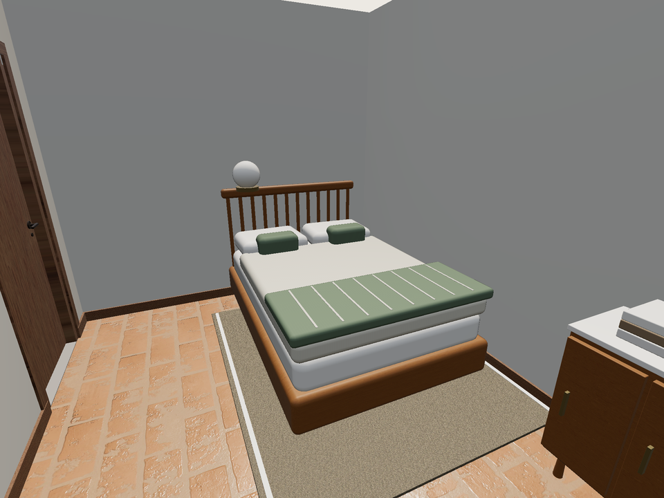 Room 2 (furnished) · Con muebles