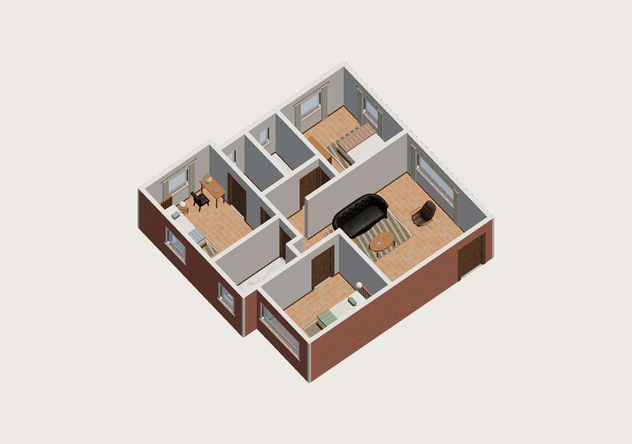Toda la vivienda · Con muebles