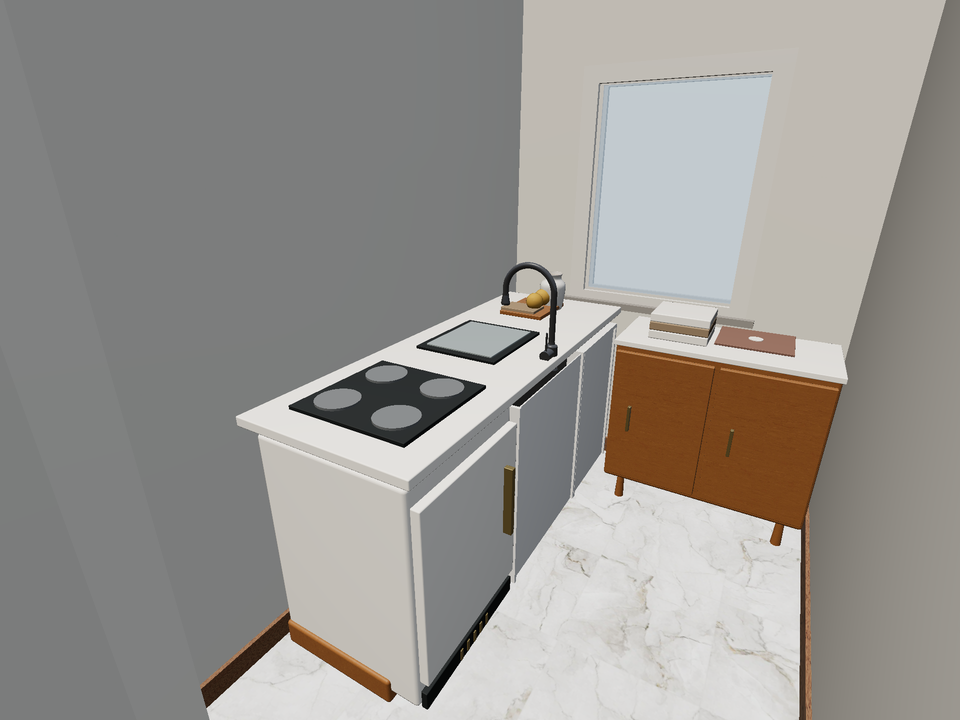 Room 1 (furnished) · Con muebles