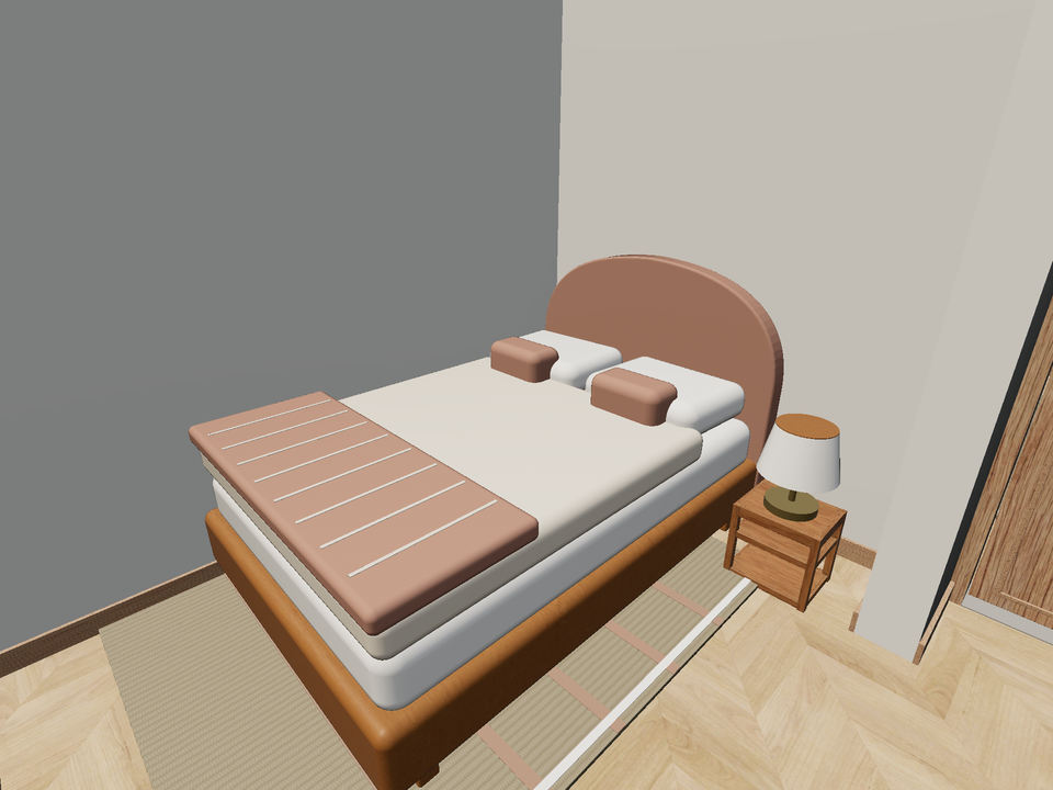 Room 1 (furnished) · Con muebles