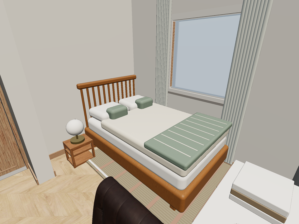 Room 3 (furnished) · Con muebles