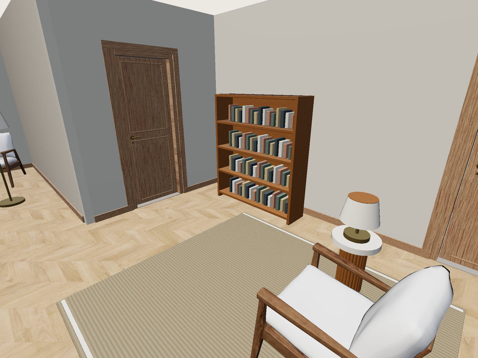 Room 2 (furnished) · Con muebles