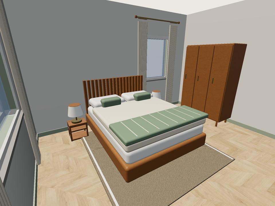 Room 4 (furnished) · Con muebles