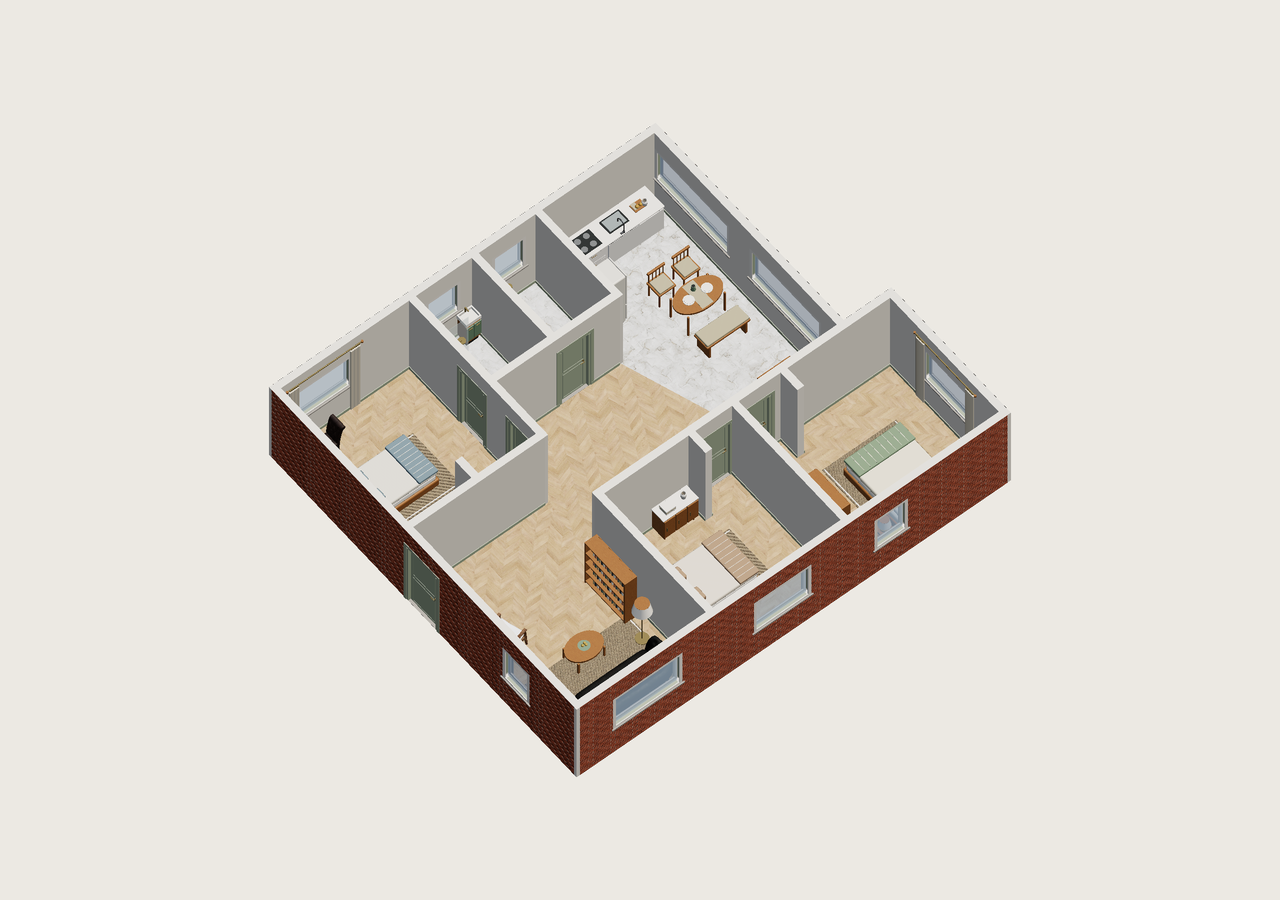 Toda la vivienda · Con muebles