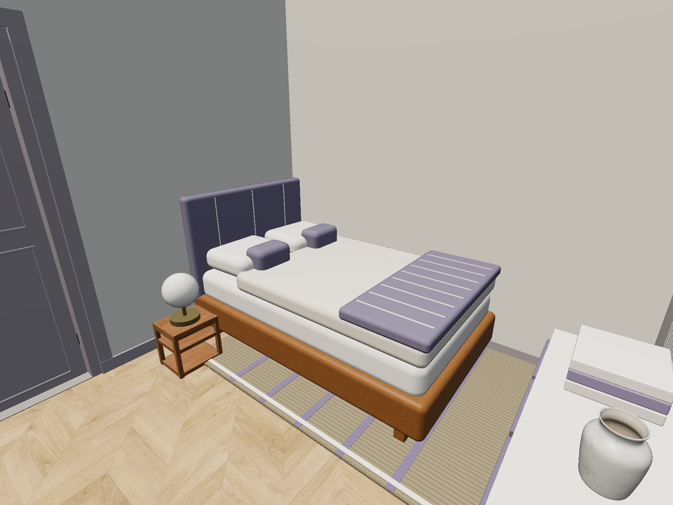 Room 3 (furnished) · Con muebles