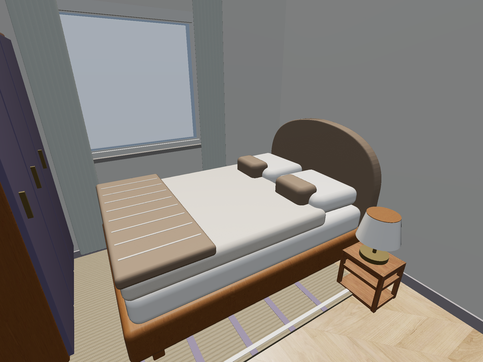 Room 4 (furnished) · Con muebles