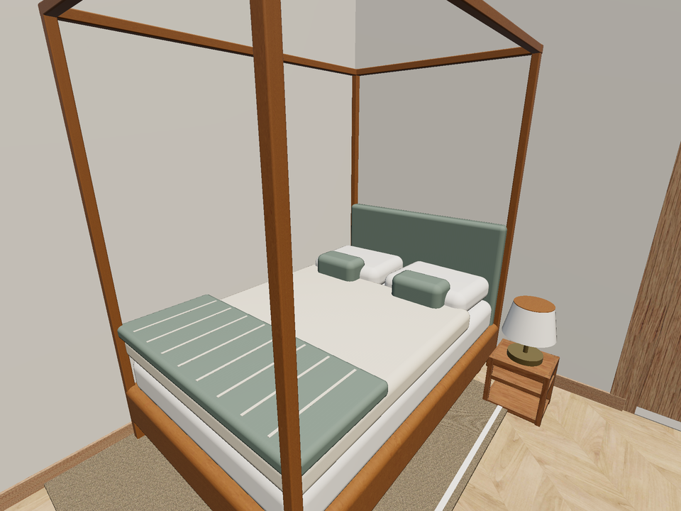 Room 2 (furnished) · Con muebles