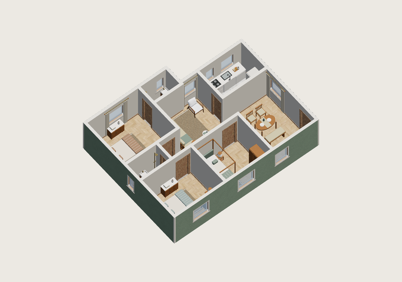 Toda la vivienda · Con muebles